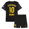 Camisola + Calções Borussia Dortmund Brandt 10 Criança Equipamento 2ª 24/25